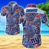 New York Giants Hawaiian Aloha Shirt For Hot Fans 2