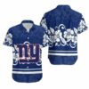 New York Giants Hibiscus Flowers Hawaii Shirt and Shorts Summer Collec 2