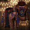 New York Giants Leather Jacket Skulls graphic Gift for fans 3