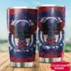 New York Giants Metallica Custom Name Tumbler 3