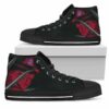 New York Giants Nightmare Freddy Custom Canvas High Top Shoes L98 3