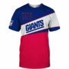 New York Giants T-shirt 3D new style Short Sleeve gift for fan 3