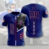 New York Giants T-shirt 3D Performance Short Sleeve 2