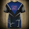 New York Giants T-shirts lightning graphic gift for men 2