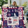 New York Giants To My Daughter Love Dad 3D Quilt Blanket 2