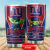 New York Giants Tumbler Baby Yoda 10 custom name 3