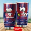 New York Giants Tumbler Snoopy 12 custom name 2