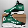 New York Jets big logo Football Team Sneaker 4 For Lover JD13 SHOE 2