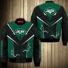 New York Jets bomber Jacket lightning graphic gift for men 2