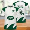 New York Jets Football 3 Polo Shirt L98 2