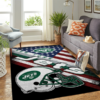 New York Jets Living Room Area Rug DTTRUG1702183 2