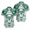 New York Jets Skull Gift For Fan Hawaii Shirt and Shorts Summer Co 3