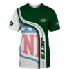 New York Jets T-shirt 3D summer Short Sleeve gift for fan 2