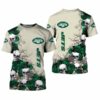 New York Jets Team Limited Edition All Team Skulls Roses Gift 2