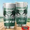 New York Jets Tumbler MTLC CUSTOM NAME 2