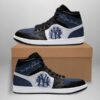 New York Yankees MLB Basketball Shoes High Top JD1 Sneaker H99 2