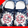 New York Yankees MLB gift For fan Rubber Crocs Crocband Clogs, Comfy F 2