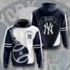 New York Yankees MLB logo All over printing 3D Hoodie N98 2