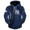 New York Yankees MLB logo v1 All over printing 3D Hoodie N98 2