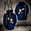 New York Yankees MLB Mickey Disney All over printing 3D Hoodie N98 3