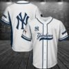 New York Yankees Personalized 3d Baseball Jersey Shirt 2