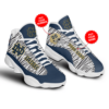 Notre Dame Fighting Irish Football Air Jordan Sneaker13 Personalized 3