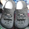 Oakland Raiders Personalized Crocs Crocband Clog Unisex Fashion Style For Women 3