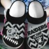 Oakland Raiders Personalized Crocs Crocband Clog Unisex Fashion Style For Women new design 2