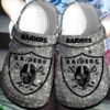 Oakland Raiders Personalized Crocs Crocband Clog Unisex Fashion Style For Women trend 2021 2