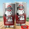 Ohio State Buckeyes Snoopy Custom Name Tumbler 3