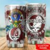 Oklahoma Sooners Grateful Dead Custom Name Tumbler 3