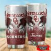 Oklahoma Sooners Tumbler MTLC NCAA CUSTOM NAME 2