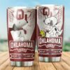 Oklahoma Sooners Tumbler Snoopy NCAA For Fan 3