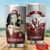 Oklahoma Sooners Wonder Woman Custom Name Tumbler 2