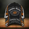 Oklahoma State Cowboys 3D Cap NCAA1 & Jack Daniel 3