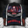 Ole Miss Rebels NCAA DAD Custom Name Cap 2