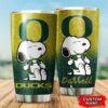 Oregon Ducks Snoopy Custom Name Tumbler 3