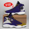 Personalized Baltimore Ravens big logo Football Team Sneaker 9 For 3