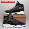 Personalized Baltimore Ravens Football Team Sneaker For Lover JD13 2