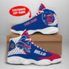 Personalized Buffalo Bills shoe with multi logo 2