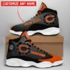 Personalized Chicago Bears big logo Football Team Sneaker 5 For Lo 3