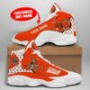 Personalized Cleveland Browns Big logo Football Team Sneaker 5 Fo 2