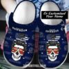 Personalized Football Crocs – Skull Girl Life D.Cowboys Crocs 5