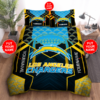 Personalized Los Angeles Chargers 1 Bedding Set DTTBS1501134 5