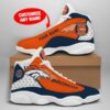 Personalized Los Denver Broncos big logo Football Team Sneaker 5 F 2