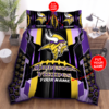 Personalized Minnesota Vikings 2 Bedding Set DTTBS1501144 2