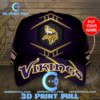 Personalized Minnesota Vikings 3D Cap 2