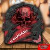 Personalized NCAA3 Houston Cougars 3D Skull Custom name Cap 2