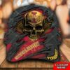 Personalized NCAA3 Iowa State Cyclones 3D Skull Custom name Cap 2