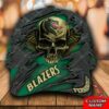 Personalized NCAA3 UAB BLAZERS 3D Skull Custom Name Cap 2